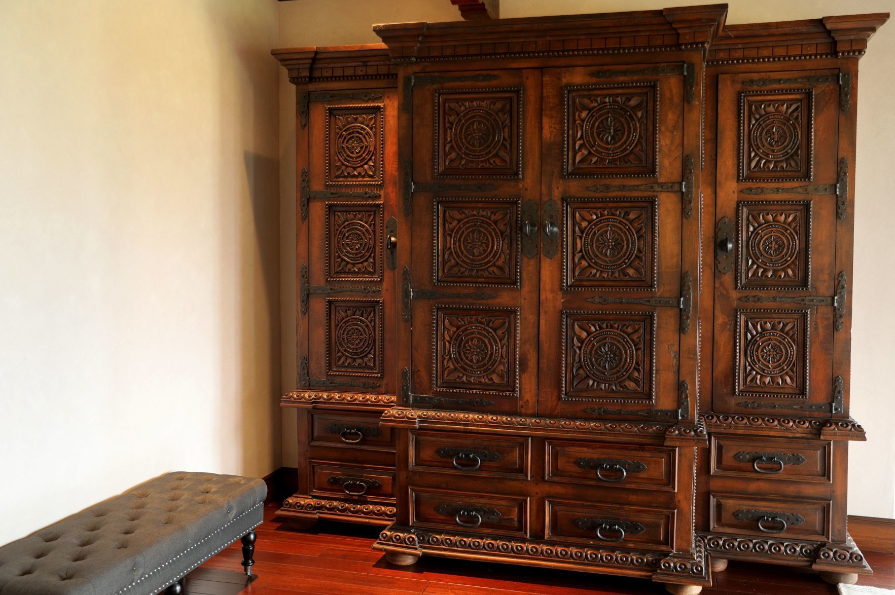 At home: Ron Brown's Franklin County ranch